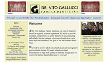 Tablet Screenshot of drvitogalluccifamilydentistry.ca